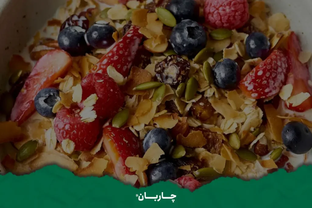 موسلی میان وعده مناسب مدرسه