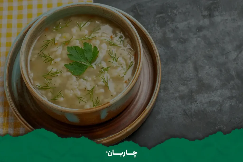 سوپ جو دوسر فوری