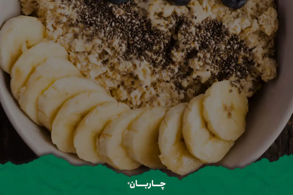 صبحانه جو دوسر پرک فوری با شکلات و موز